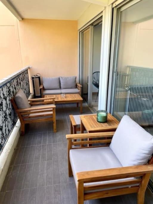 Appartement En Residence Avec Piscine, Cinema Nice Exterior photo